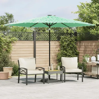 Produktbild von Maison Exclusive - Sonnenschirm mit Stahlmast Grün 288x288x225 cm