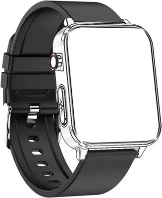 Image de Bracelet de rechange pour montre connectée - Largeur : 20 mm - Longueur : 150 à 255 mm - Noir