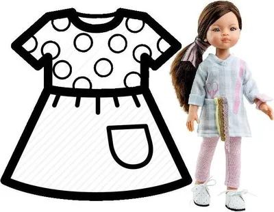 Produktbild von Paola Reina Puppenkleidung für 32 cm Puppen