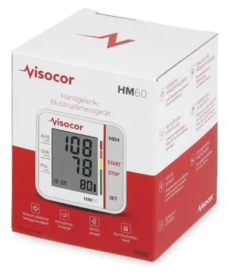 Immagine prodotto di Misuratore di pressione da polso Visocor Hm60 1 pc