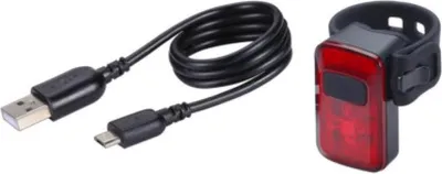 Immagine prodotto di Luce posteriore BBB Spark 2.0 - Ricaricabile tramite USB-C, impermeabile IPX7, 4 modalità (Lo...