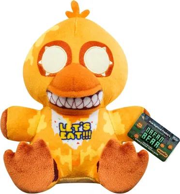 Produktbild von Funko Plush: Five Nights At Freddy's (FNAF) Dreadbear - Jack-O-Chica - Jack-O-Chica - Plüschtier - Geschenkidee Zum Geburtstag - Offizielle Handelswaren - Gefüllt Plüschtiere Für Kinder Und Erwachsene
