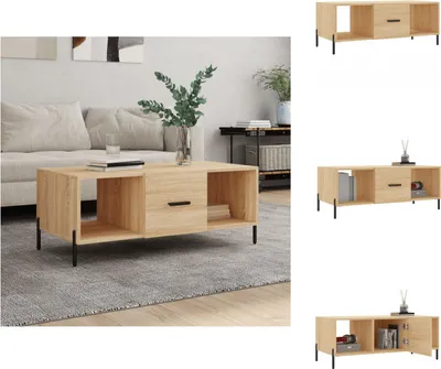 Produktbild von vidaXL Couchtisch Sonoma-Eiche 102x50x40 cm Holzwerkstoff -  Couchtische