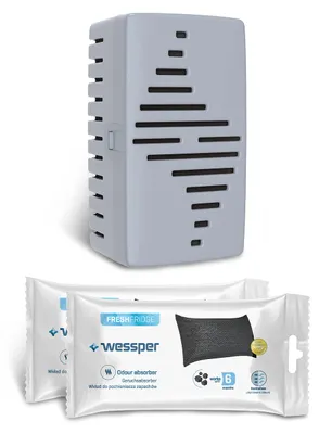Produktbild von Wessper Geruchsneutralisierer Kühlschrank mit 2 Nachfüllpack