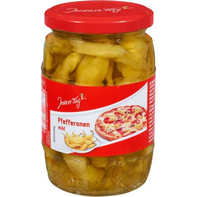 Produktbild von Jeden Tag Pfefferonen, mild 300g