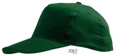 Image de SOLs 88110 | Cap Sunny / Casquette / Bonnet / Chapeau - Couleur : Bottle Green - Taille : One Size