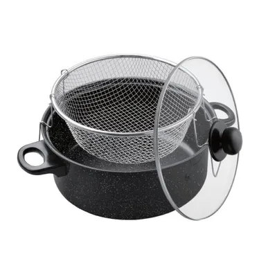 Image de Fritière Ø 26 cm, casserole de 3,8 L, friteuse avec panier