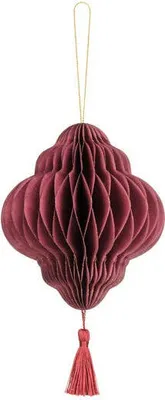 Produktbild von Schmuckkugel Wabenball Hänger 12 x 15cm