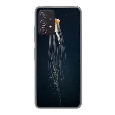 Produktbild von MuchoWow® Handyhülle Schutzhülle Hülle für Samsung galaxy a73 Qualle - Meerestier - Tentakel Silikon Softcase Handy Hülle - Handyhülle