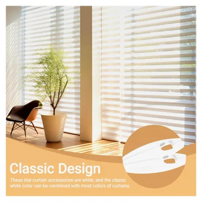 Produktbild von 6 Stück Rollo Kettengewichte, Ersatzteile für Lamellenvorhänge, Kettengriff für Fensterläden, Gewichte für Gardinen, geeignet für Jalousien, Rollos und Kettenzugjalousien (Weiß)