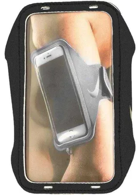 Produktbild von Nike - "Lean Plus" Handy-Armband, Schmal PP15246 (Einheitsgröße) (Schwarz)