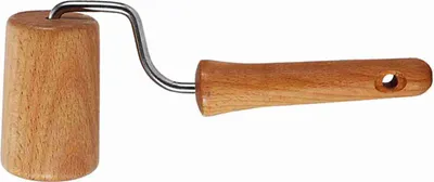 Imagen del producto de Rodillo – rodillo de madera utilizado para estirar masa para pan, pizza y otros productos de panadería; utensilio de cocina