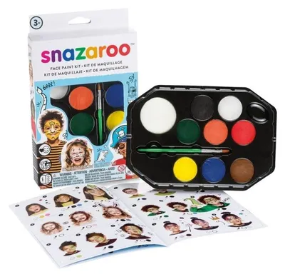 Produktbild von Snazaroo Hautfreundliche Kinderschminkpalette 8 Farben – bis zu 50 Anwendungen