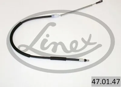 Produktbild von LINEX Handbremsseil 47.01.47 Rechts für VW LT 28-35 I Kastenwagen (281-363) 950/671mm