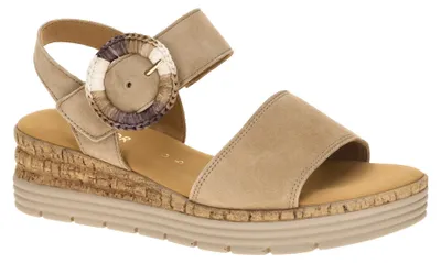 Produktbild von Gabor 82.706 Damen Sandalette - Riemchen Sandalen beige NEU