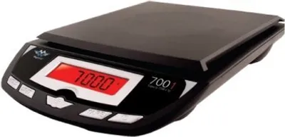 Produktbild von Briefwaage 7001DX, 7kg max., 1g Teilung, 15x 20 cm, inkl. Wägeschale 14x 14cm
