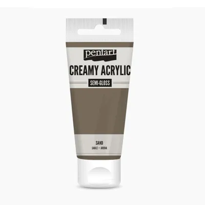 Zdjęcie produktu dla PENTART Creamy Acrylic Silk Gloss, 60 ml, piaskowy