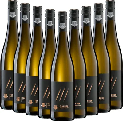 Produktbild von 9x Vorteils-Weinpaket Tradition Scheurebe trocken - Bergdolt-Reif & Nett