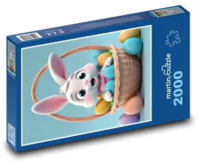Obrázok produktu pre martinpuzzle - Puzzle 2000 - Velkonocný zajacik