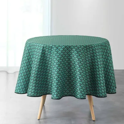 Image de Nappe ronde ALIANOR en polyester, Ø 180 cm