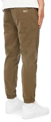 Image de Pantalon de jogging en denim massif « Sneaker Fit Signature 2.0 » couleur olive - Taille 36 (femmes)