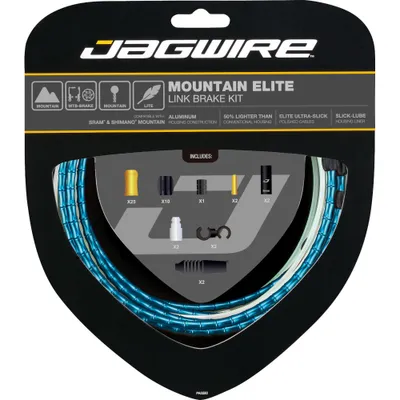 Produktbild von Jagwire Mountain Elite Link-Bremsset – blau