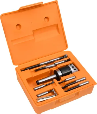 Produktbild von 15-tlg. Bohrwerkzeug-Set 50 mm Bohrkopf MT3-F1-12