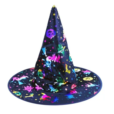 Obrázek produktu pro Čarodějnický/halloweenský klobouk pro dospělé
