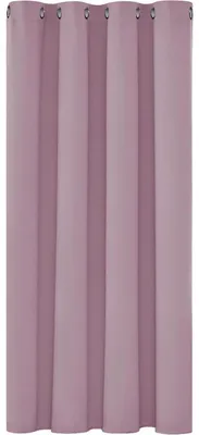 Productafbeelding van Verduisteringsgordijn met oogjes, gordijn voor de woonkamer, lichtdicht, thermogordijn, bescherming tegen kou en warmte, 138x132 cm, lichtroze, 1 stuk