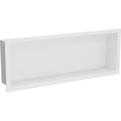Obrázok produktu pre Mexen X-Wall-R zapustená polička s okrajom 60 x 20 cm, biela - 1920602010
