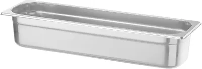 Produktbild von HENDI Gastronorm Behälter 2/4 100 mm Edelstahl           Profi Line