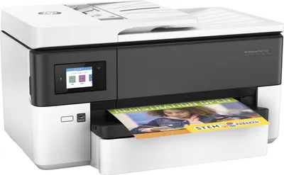 Produktbild von HP OfficeJet Pro 7720, Thermal Inkjet, Farbdruck, 4800 x 1200 DPI, A3, Direkter Druck, Schwarz, Weiß