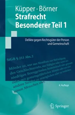 Obrázok produktu pre Strafrecht Besonderer Teil 1