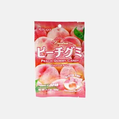 Immagine prodotto di Kasugai Gommose alla Pesca Fruttate e Morbide Senza Glutine 107g