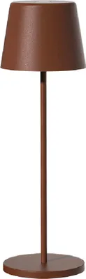 Zdjęcie produktu dla KELLY VINTAGE biała ściemnialna aluminiowa bezprzewodowa dotykowa lampa stołowa H38 cm
