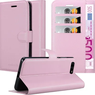 Immagine prodotto di Cadorabo custodia per Huawei P10 custodia protettiva in rosa custodia per cellulare custodia cover chiusura magnetica