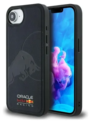 Immagine prodotto di Etui Red Bull Meshed Debossed Bull Magsafe Do Iphone 16E Granatowy