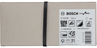Immagine prodotto di Bosch 2608656032 Bosch 100 Säbelsägeblätter S 1122 BF