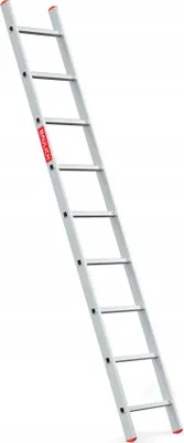 Immagine prodotto di Baulich | Scala - Scala in alluminio - Scala a pioli - 9 pioli - Altezza di lavoro 3,46 m - Portata 150 kg - Leggera