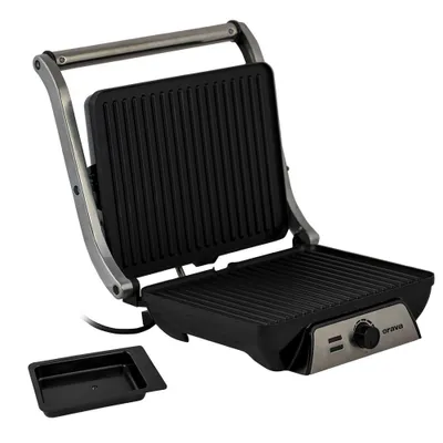 Obrázok produktu pre Orava GRILLCHEF4, Čierna, Nerezová oceľ, 200 °C, 332 mm, 338 mm, 136 mm, 2,7 kg