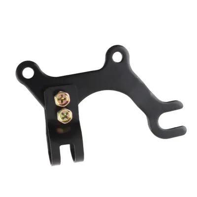 Immagine prodotto di Supporto per freno a disco da 160 mm x 22 mm in acciaio per biciclette, facile da montare, pratico adattatore per mountain bike