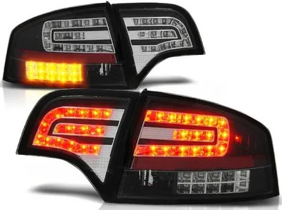 Zdjęcie produktu dla Tylne światła LED do Audi A4 B7 (8E) sedan 04-08 czarne