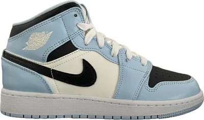 Produktbild von Air Jordan 1 Mid Ice Blue (GS) - EU: 37.5