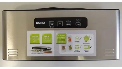 Produktbild von Domo DO327L, Schwarz, 700 mbar, 120 W, 370 mm, 150 mm, 65 mm