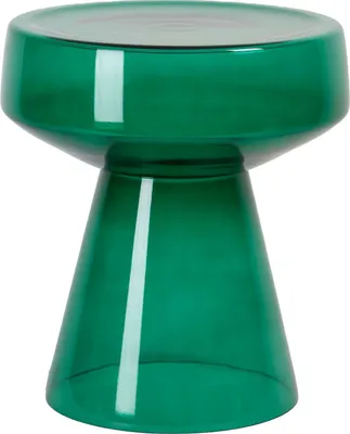 Produktbild von Light & Living Beistelltisch Dakwa Glas Grün - Ø37x44 cm