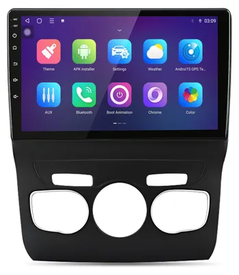 Obrázok produktu pre 10-palcové autorádio s Androidom pre modely Peugeot Citroen C4 C4L (ročníky 2013-2017), kompatibilné s CarPlay a Android Auto, 8-jadrový procesor, 6+128 GB pamäte, DSP, 4G LTE, GPS navigácia