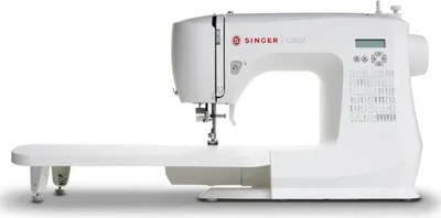 Produktbild von SINGER Nähmaschine C5655 mit 80 Stichprogrammen, automatischem Nadeleinfädler & LCD-Display