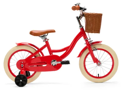 Produktbild von Generation Blanco 14 Zoll Rot – Kinderfahrrad mit Korb