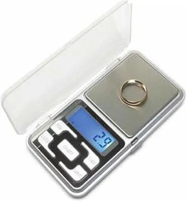 Produktbild von CHPN - Waage - Miniwaage - Präzisions-Einzelwaage - Digital - Mini - Küchenwaage Präzision - Postwaage - Sehr genau - 0,01/500 Gramm