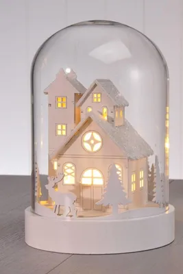 Produktbild von 3.06 Dekoglocke mit Weihnachtsszene